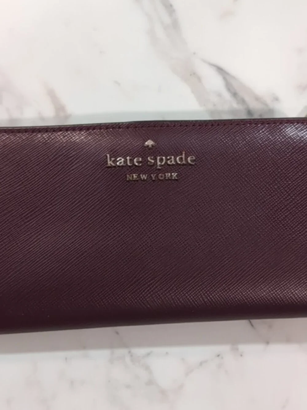 Kate Spade Mulled Wine Stacy Wallet